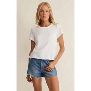 Z Supply Junie Slub Tee Shirt - White NWT VARIOUS SIZES